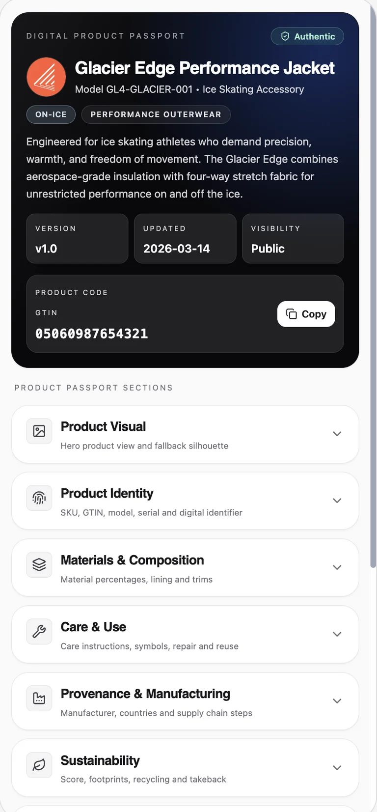 TieBack Interface on iPhone 17 Pro Max