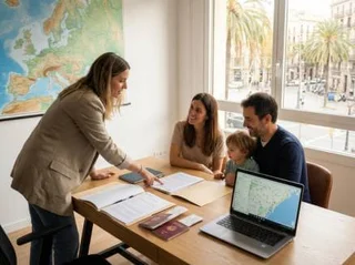 Relocation consultant assisting international clients in Spain