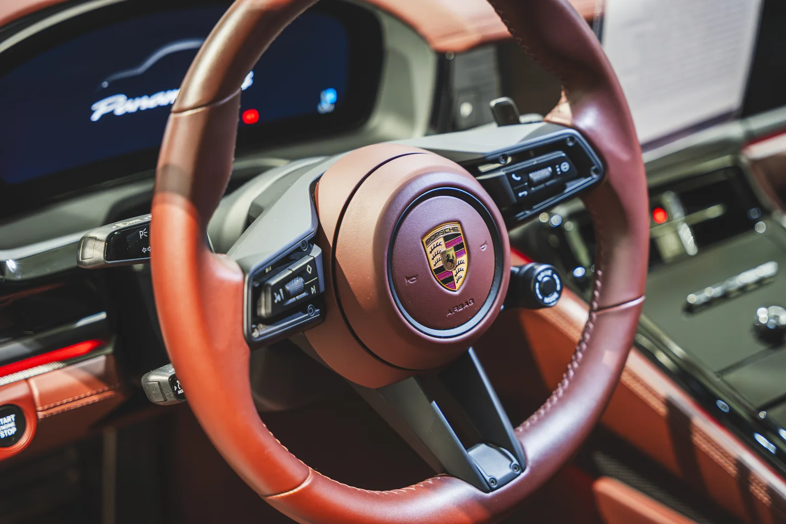 Luxury sports car cinematic showcase
