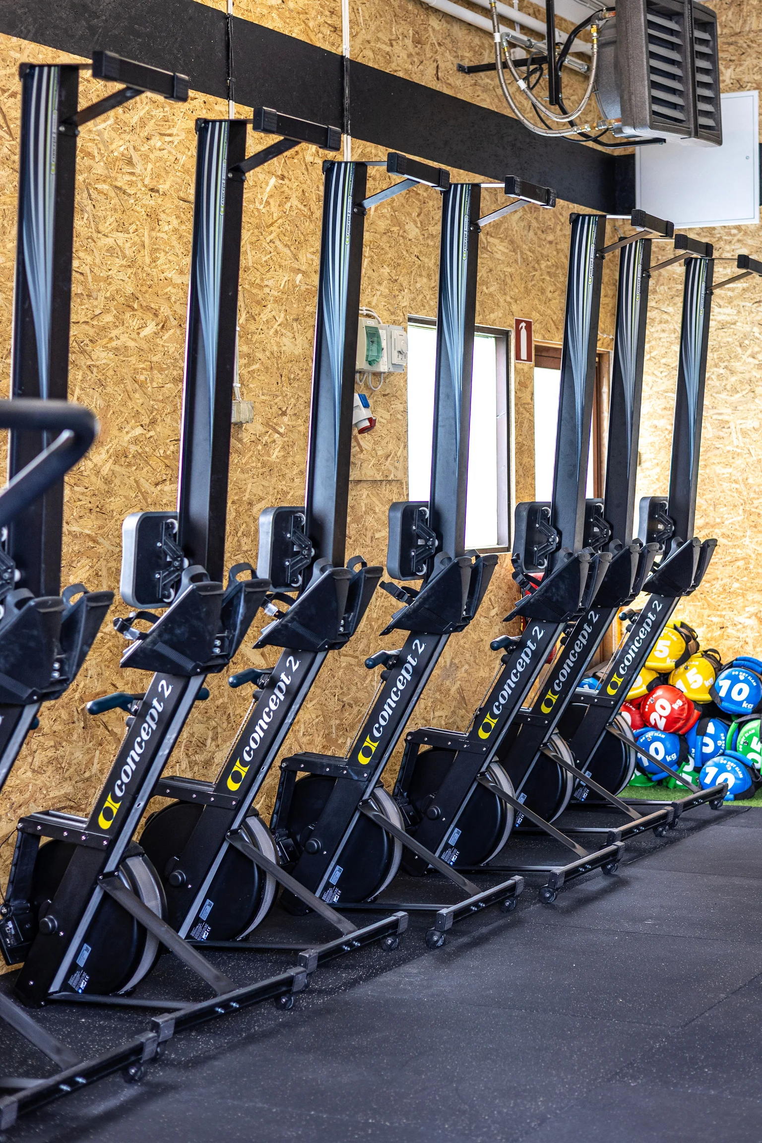 CrossFit athlete training