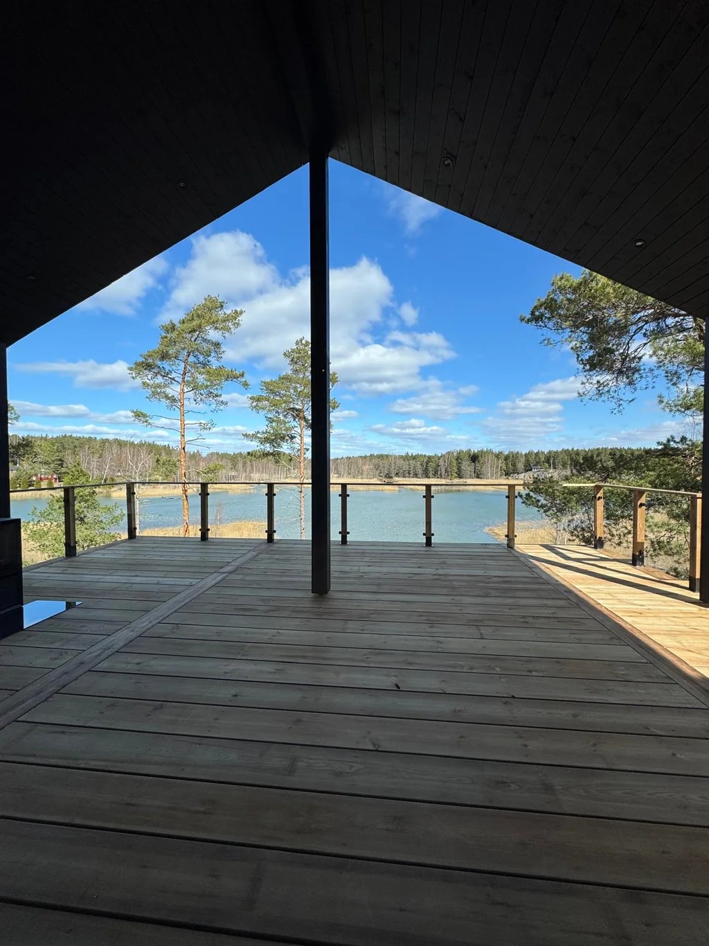 Fantastisk terrassutsikt över skärgården