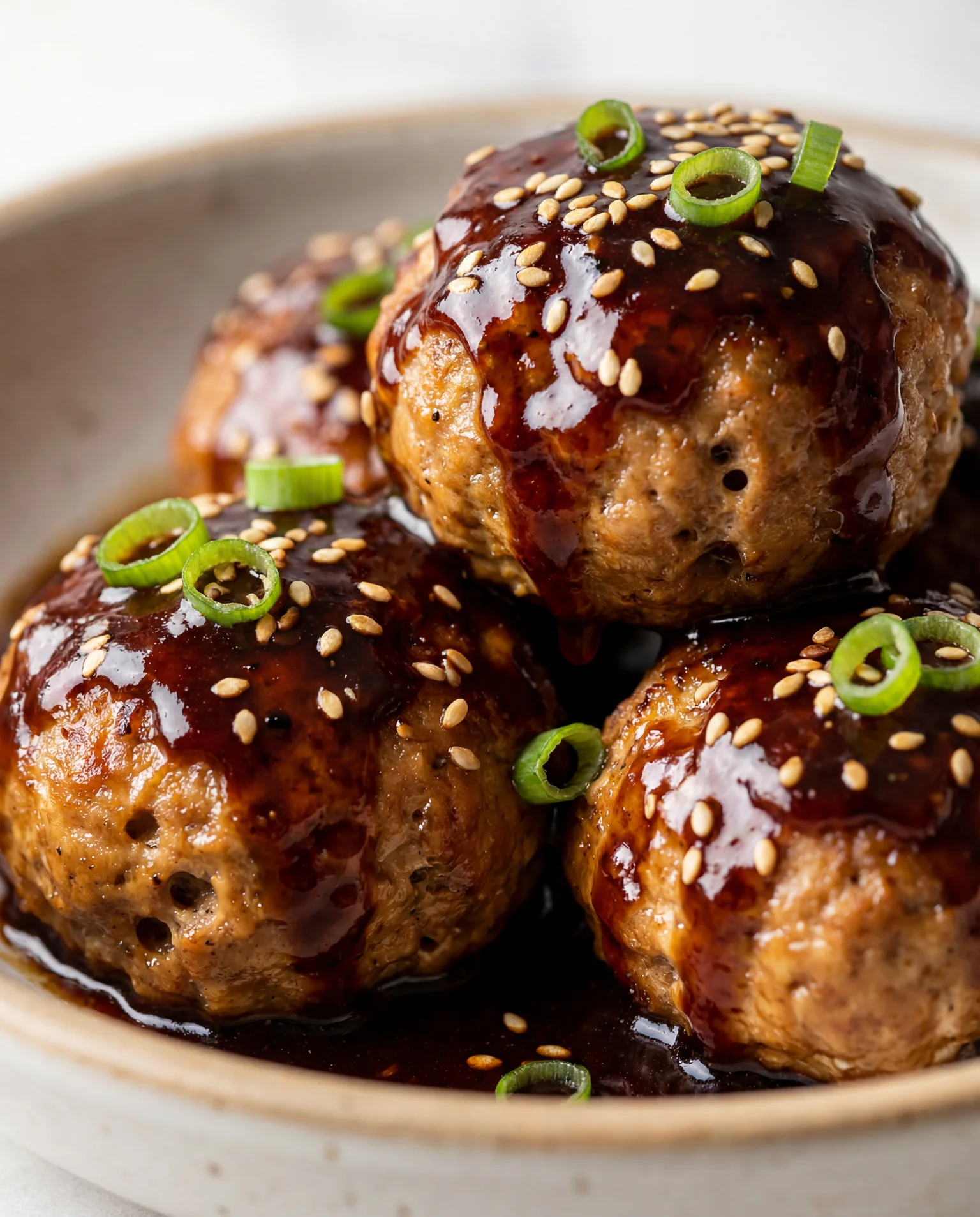 Easy 30-Minute Asian Chicken Meatballs - Asian Fusion Meatball Recipe