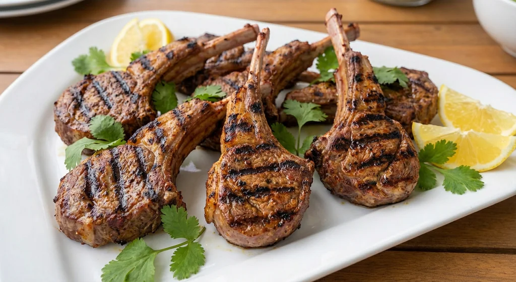 BBQ Tandoori Lamb Chops