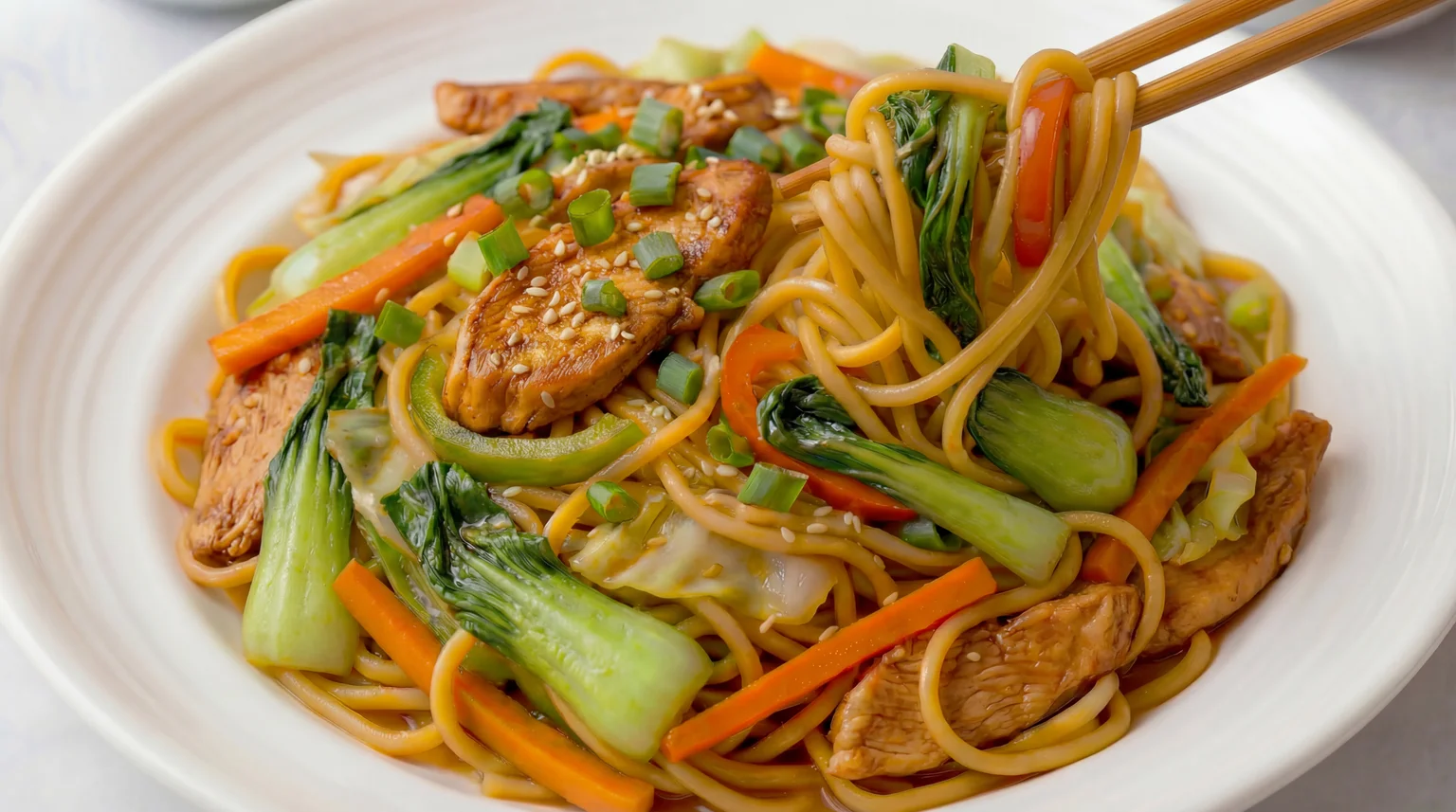 Perfect Chicken Chow Mein Recipe