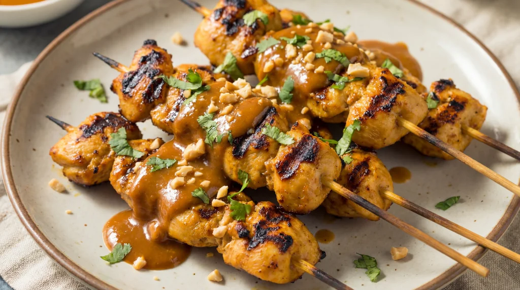 Easy Homemade Chicken Satay