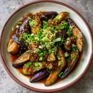 Chinese Eggplant with Garlic Sauce