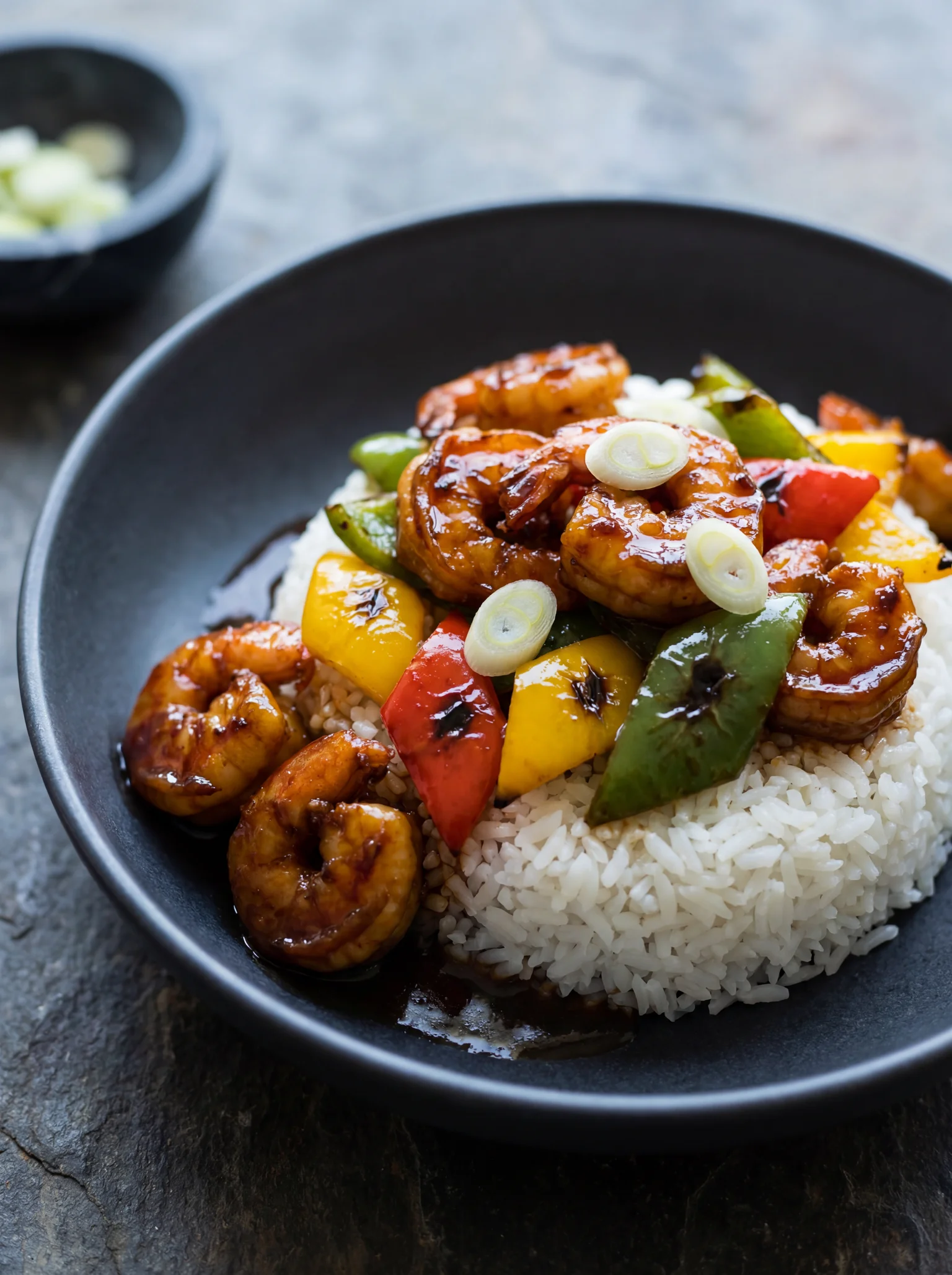 Quick & Easy Shrimp and Pepper Stir Fry