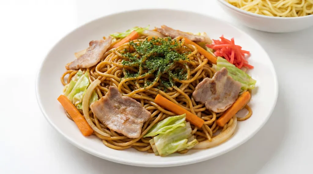 Japanese Yakisoba Stir Fry Noodles