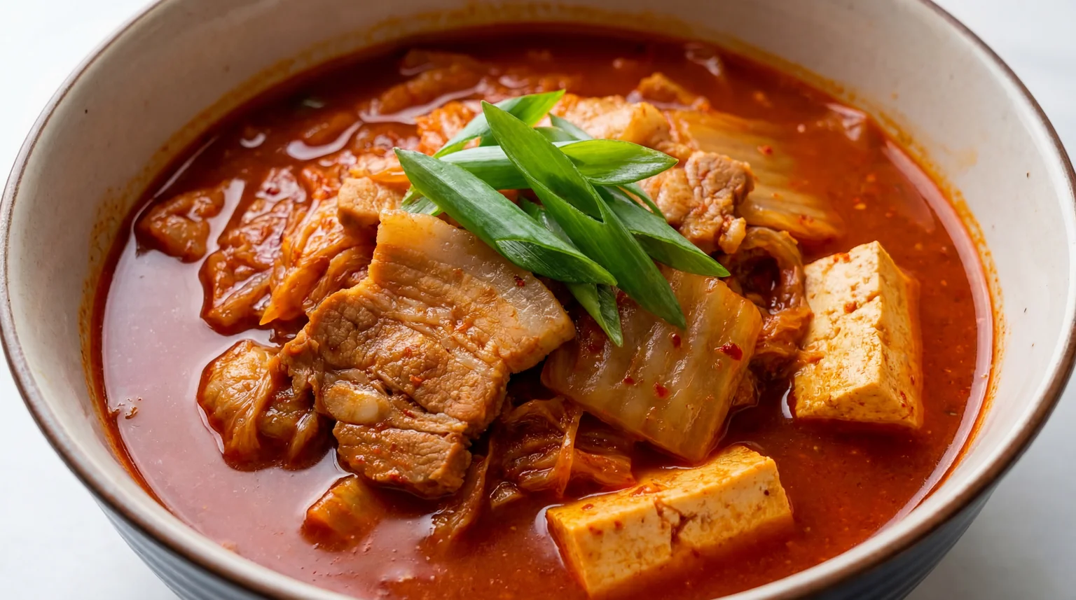 How to Make Kimchi-Jjigae (Kimchi Stew) - Authentic Korean Kimchi Stew Recipe