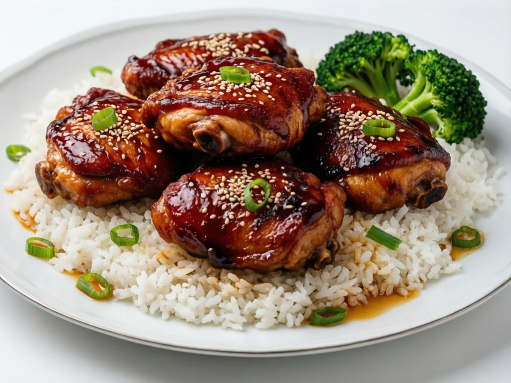 Easy Bourbon Chicken – Sweet Sticky Chinese Takeout