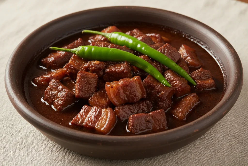 Dinuguan Recipe – Filipino Pork Blood Stew (Chocolate Meat)