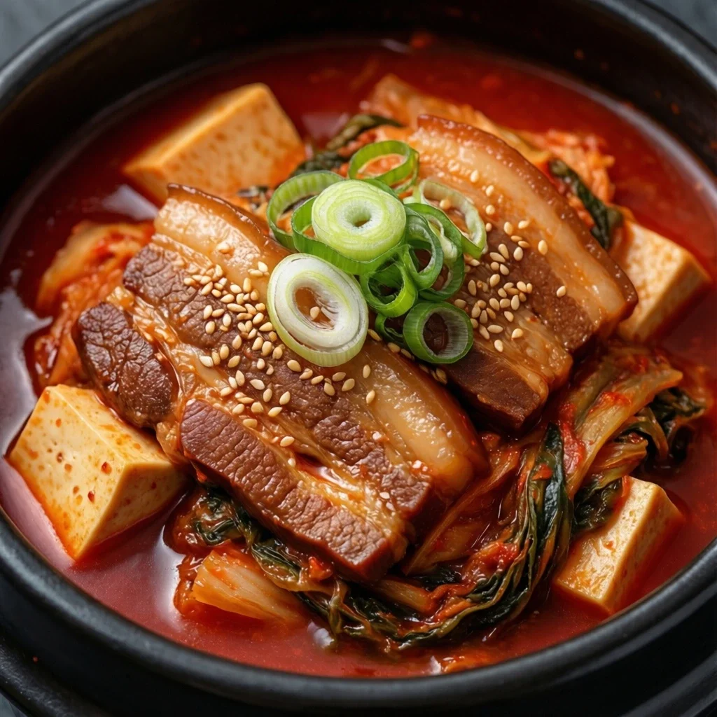 Authentic Korean Kimchi Soup Recipe (Kimchi-Jjigae)