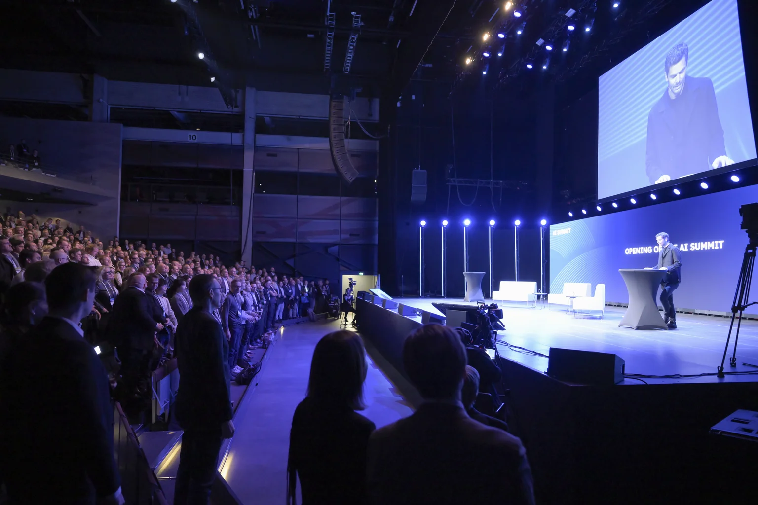 Opening of AI Summit Audience