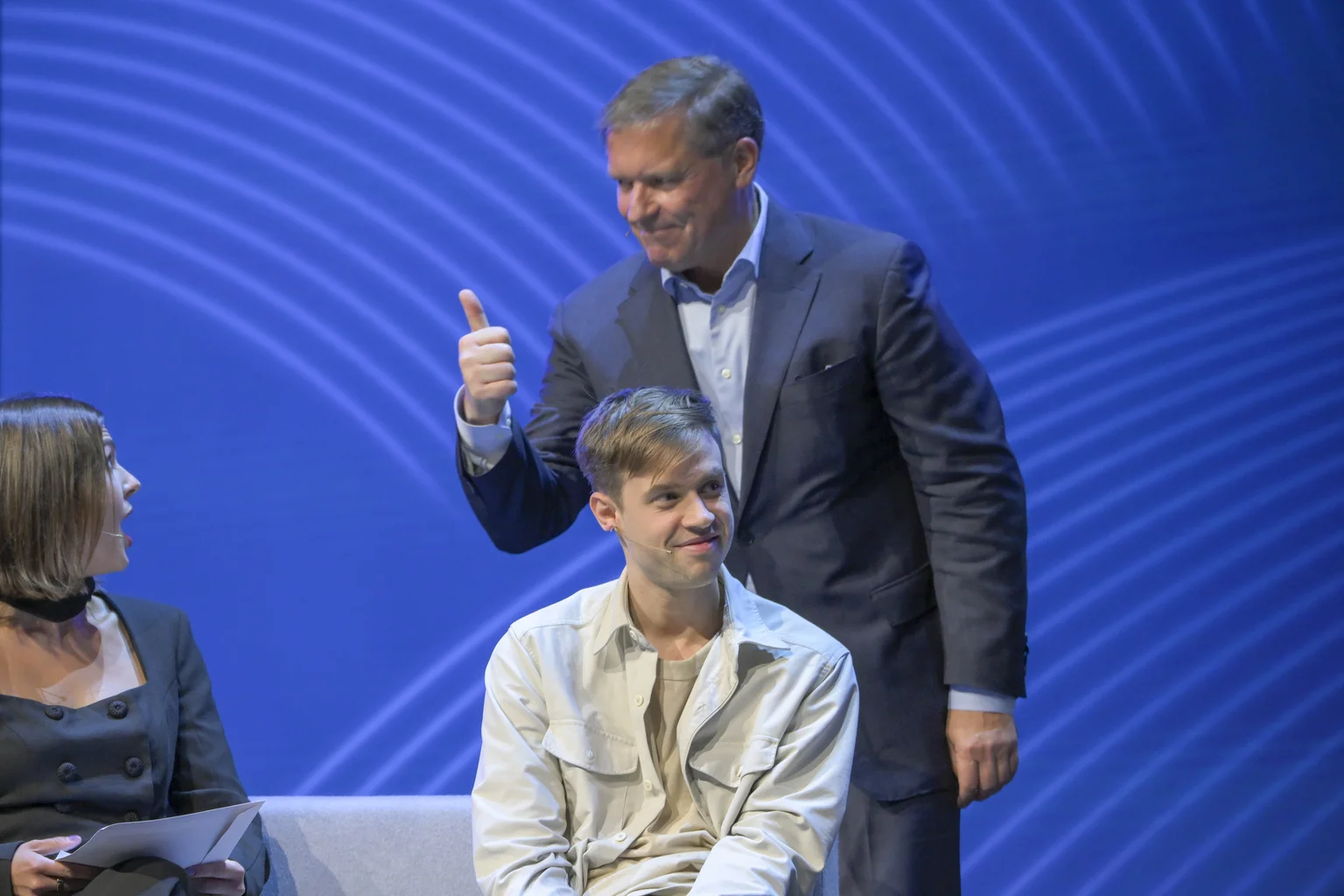 AI Summit Stage Moment