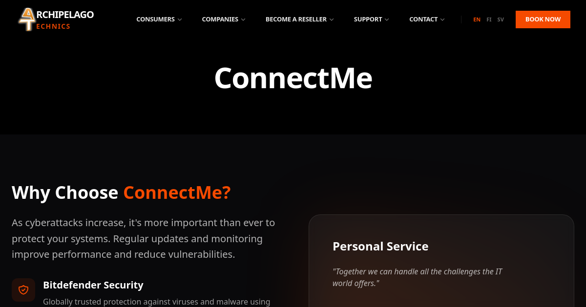 ConnectMe | Proactive IT Security