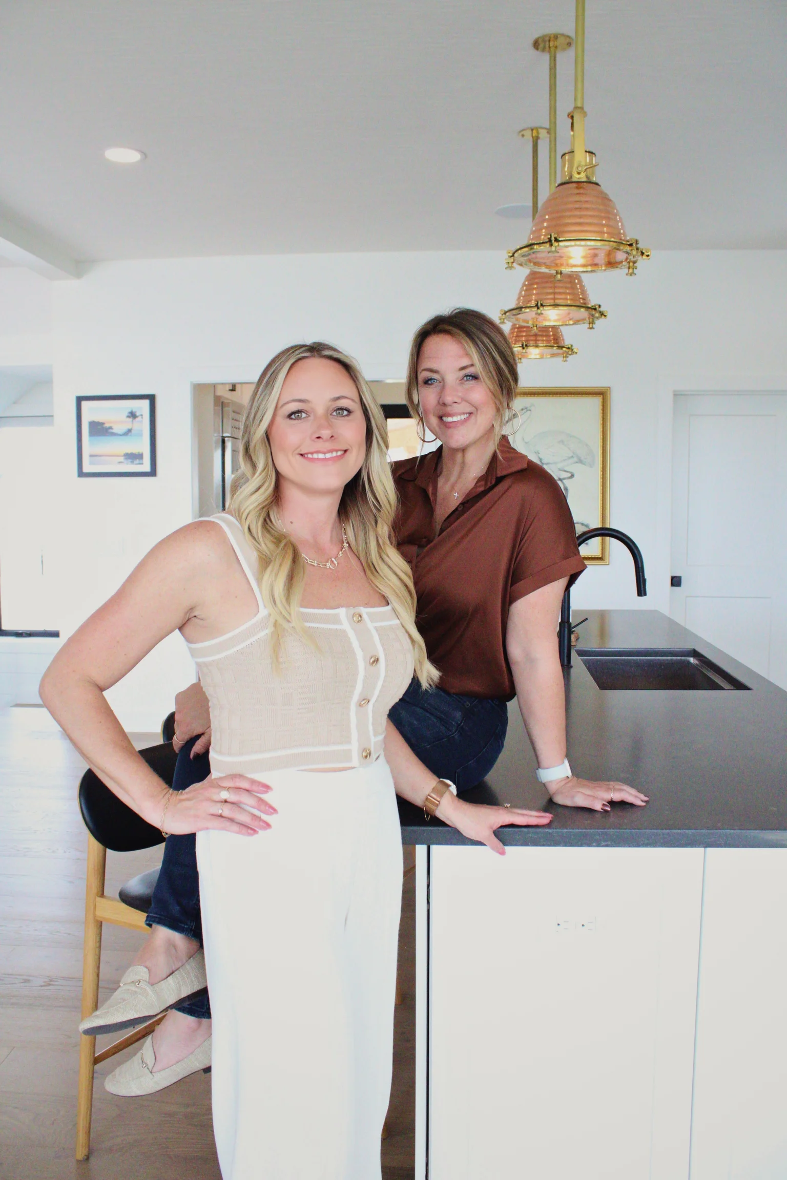 Lindsay Higgins and Stephanie Snedden