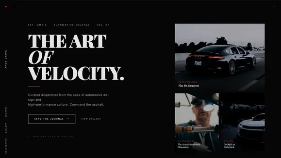 Apex Drive template preview