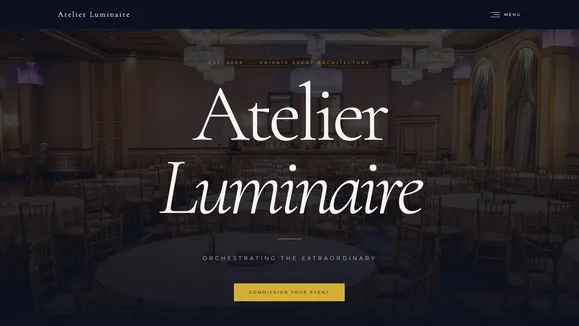 Gala Events template preview