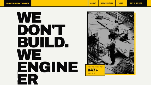 Kinetic Heavyworks template preview