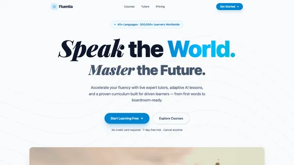 Fluentia template preview