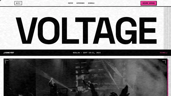 Sonic Fest template preview